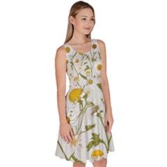 Knee Length Skater Dress With Pockets 