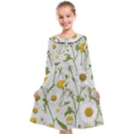 Sunflowers Kids  Midi Sailor Dress