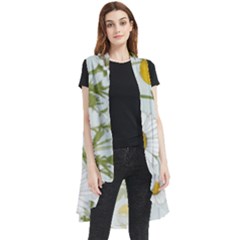 Sleeveless Chiffon Waistcoat Shirt 
