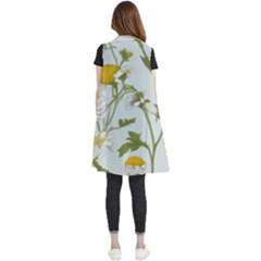 Sleeveless Chiffon Waistcoat Shirt 