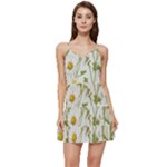 Sunflowers Short Frill Dress
