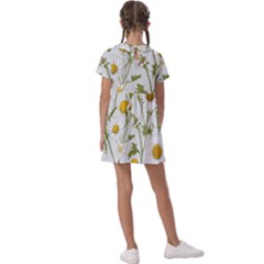 Kids  Asymmetric Collar Dress 