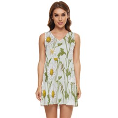 Tiered Sleeveless Mini Dress 