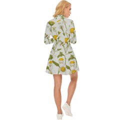 Long Sleeve Velour Longline Dress 