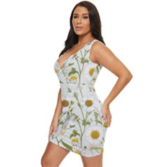 Draped Bodycon Dress 