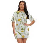 Sunflowers Just Threw It On Dress