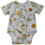 Sunflowers Baby Short Sleeve Bodysuit