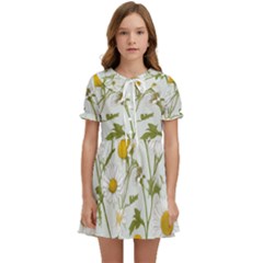 Kids  Sweet Collar Dress 