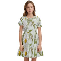 Kids  Puff Sleeved Dress 