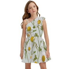 Kids  One Shoulder Party Dress 