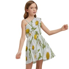 Kids  One Shoulder Party Dress 