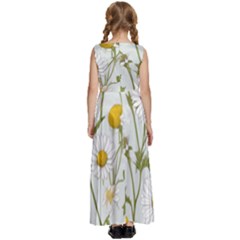 Kids  Satin Sleeveless Maxi Dress 