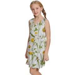 Kids  Sleeveless Tiered Mini Dress 