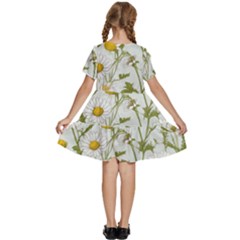 Kids  Short Sleeve Tiered Mini Dress 