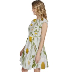 Cap Sleeve High Waist Dress 