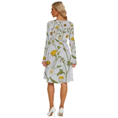 Long Sleeve Dress With Pocket 