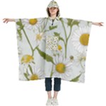 Sunflowers Women s Hooded Rain Ponchos