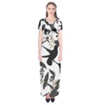 Blackbirds Short Sleeve Maxi Dress
