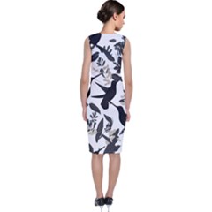 Sleeveless Velvet Midi Dress 
