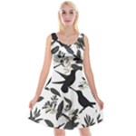 Blackbirds Reversible Velvet Sleeveless Dress