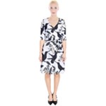 Blackbirds Wrap Up Cocktail Dress
