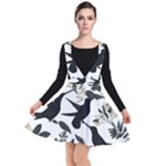 Blackbirds Plunge Pinafore Dress