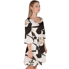 Velour Kimono Dress 