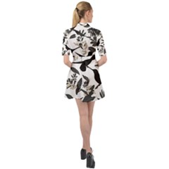 Belted Shirt Dress 