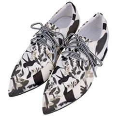 Women s Pointed Oxford Shoes 