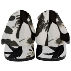 Women s Chunky Heel Loafers 