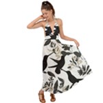 Blackbirds Backless Maxi Beach Dress