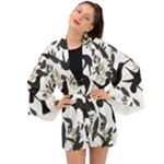 Blackbirds Long Sleeve Kimono