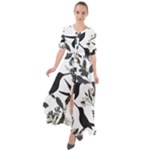 Blackbirds Waist Tie Boho Maxi Dress