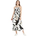 Blackbirds Boho Sleeveless Summer Dress