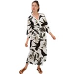 Blackbirds Grecian Style  Maxi Dress
