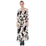 Blackbirds Button Up Maxi Dress