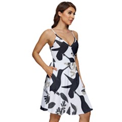 V-Neck Pocket Summer Dress  