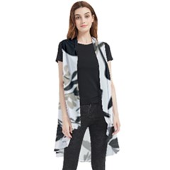 Sleeveless Chiffon Waistcoat Shirt 