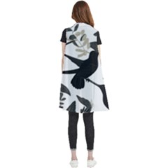 Sleeveless Chiffon Waistcoat Shirt 