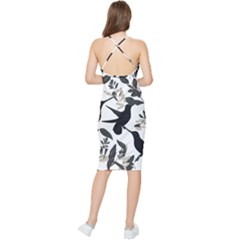 Bodycon Cross Back Summer Dress 