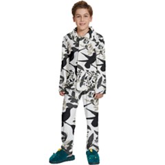 Kids  Long Sleeve Velvet Pajamas Set 