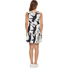 Tiered Sleeveless Mini Dress 