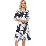 Blackbirds Classy Knee Length Dress