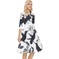 Classy Knee Length Dress 