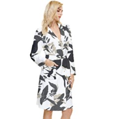 Long Sleeve Velvet Robe 
