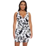 Blackbirds Draped Bodycon Dress