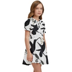 Kids  Sweet Collar Dress 