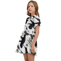 Kids  Sweet Collar Dress 