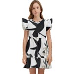 Blackbirds Kids  Winged Sleeve Dress