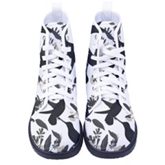 Women s High-Top Canvas Sneakers 